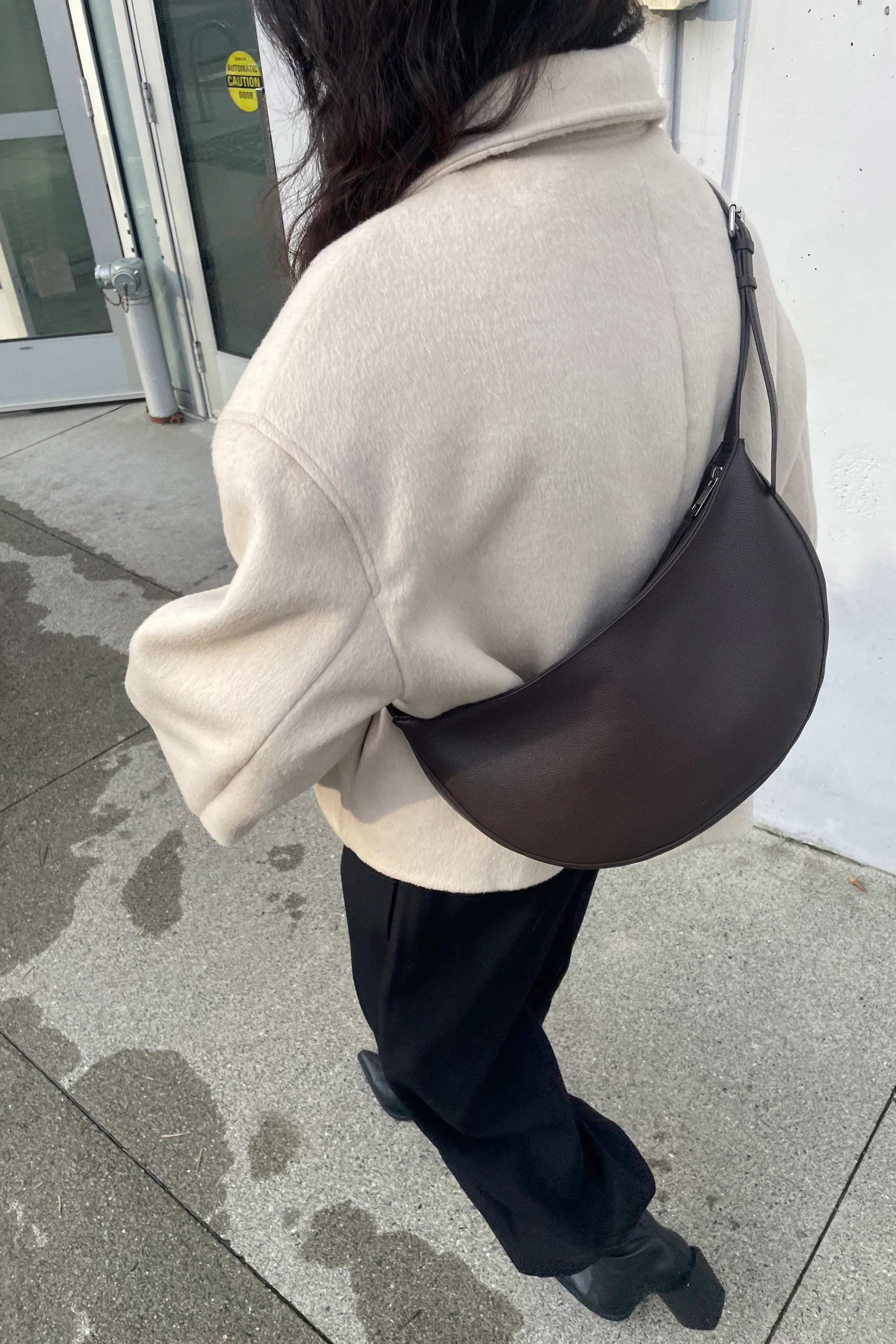 VEGAN LEATHER SLING BAG - Image 8