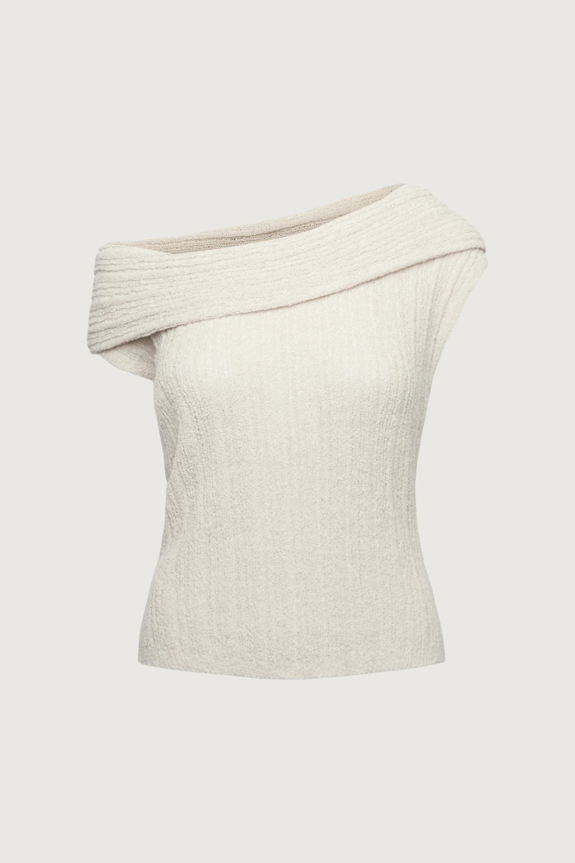 SLOUCHY OFF THE SHOULDER SHORT SLEEVE SWEATER - Image 4
