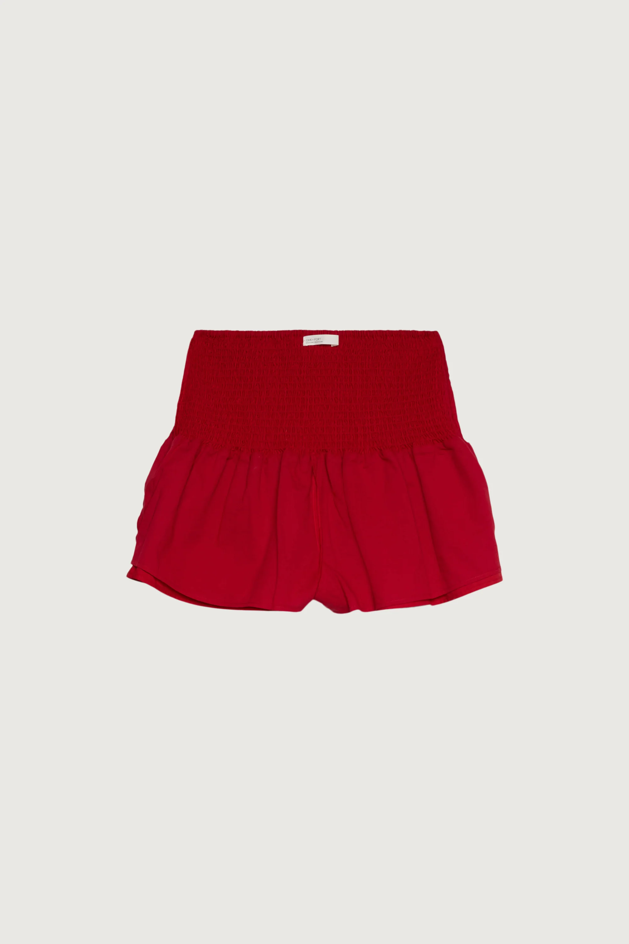 SMOCKED TIERED MINI SKORT - Image 6