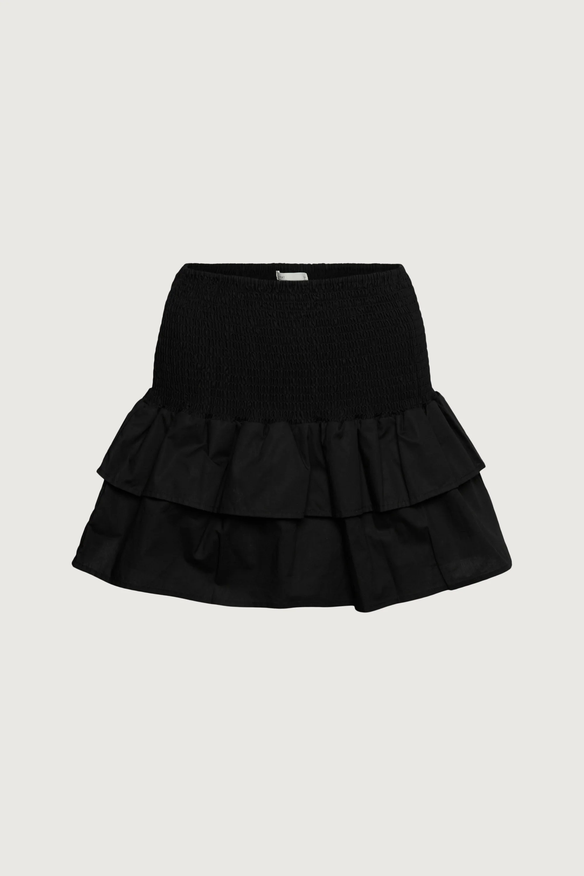 SMOCKED TIERED MINI SKORT - Image 8