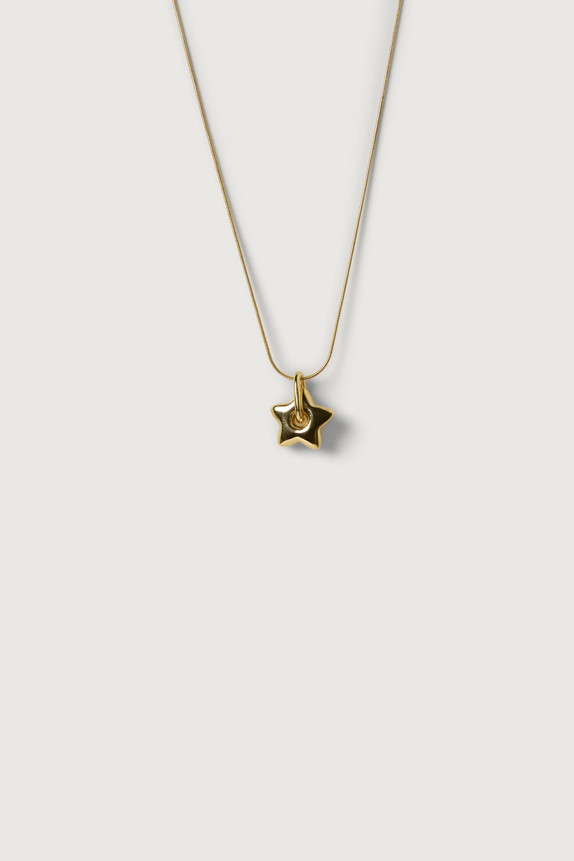 STAR PENDANT SNAKE CHAIN NECKLACE - Image 3