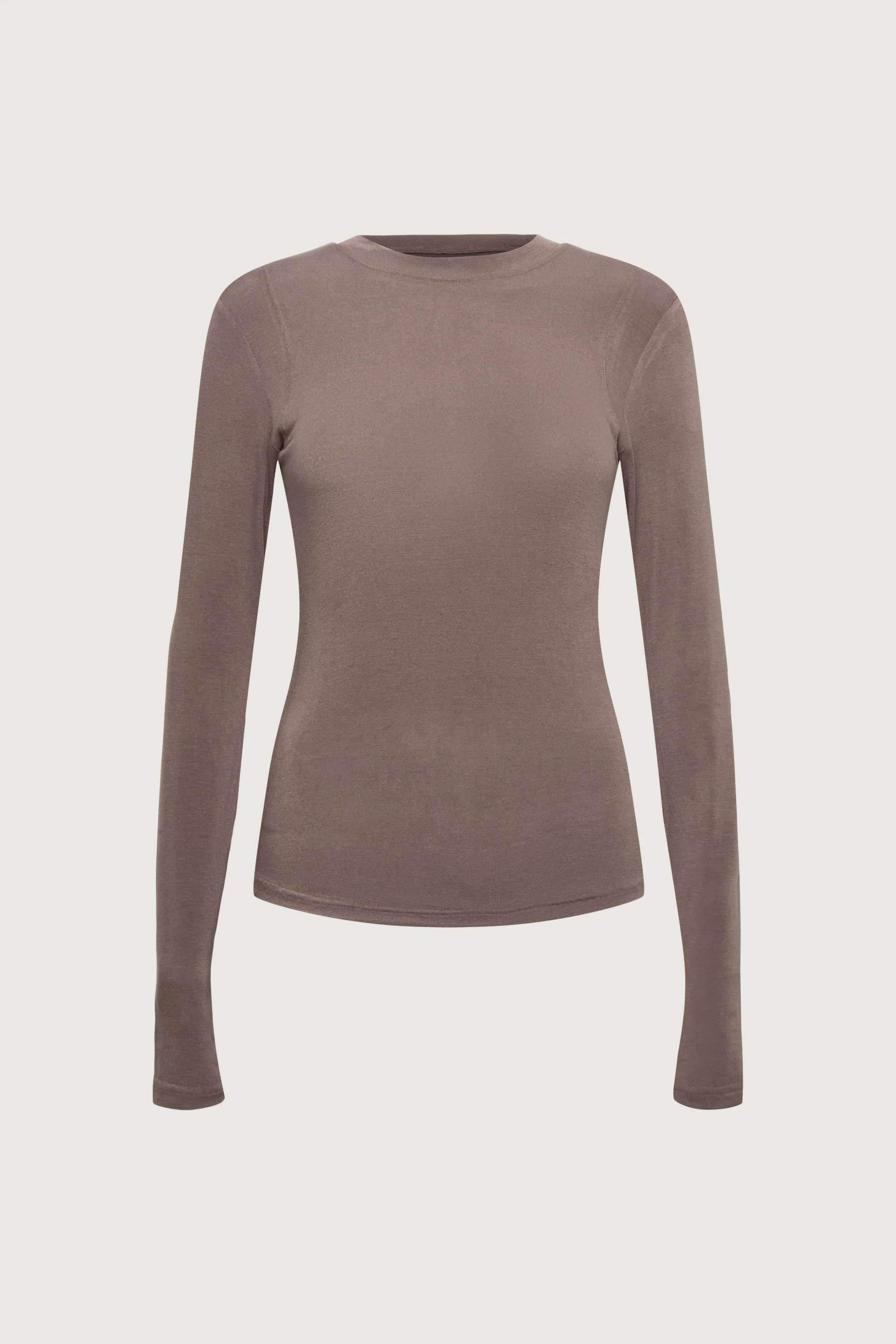 STITCHED SHOULDER LONG-SLEEVE T-SHIRT - Image 6