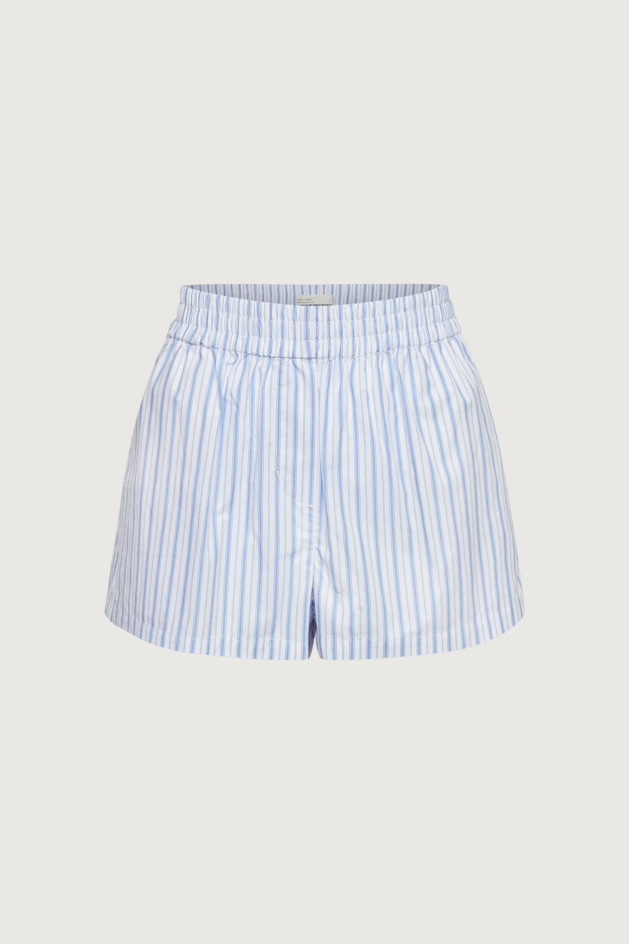 STRIPED COTTON POPLIN BOXER SHORT - Image 8