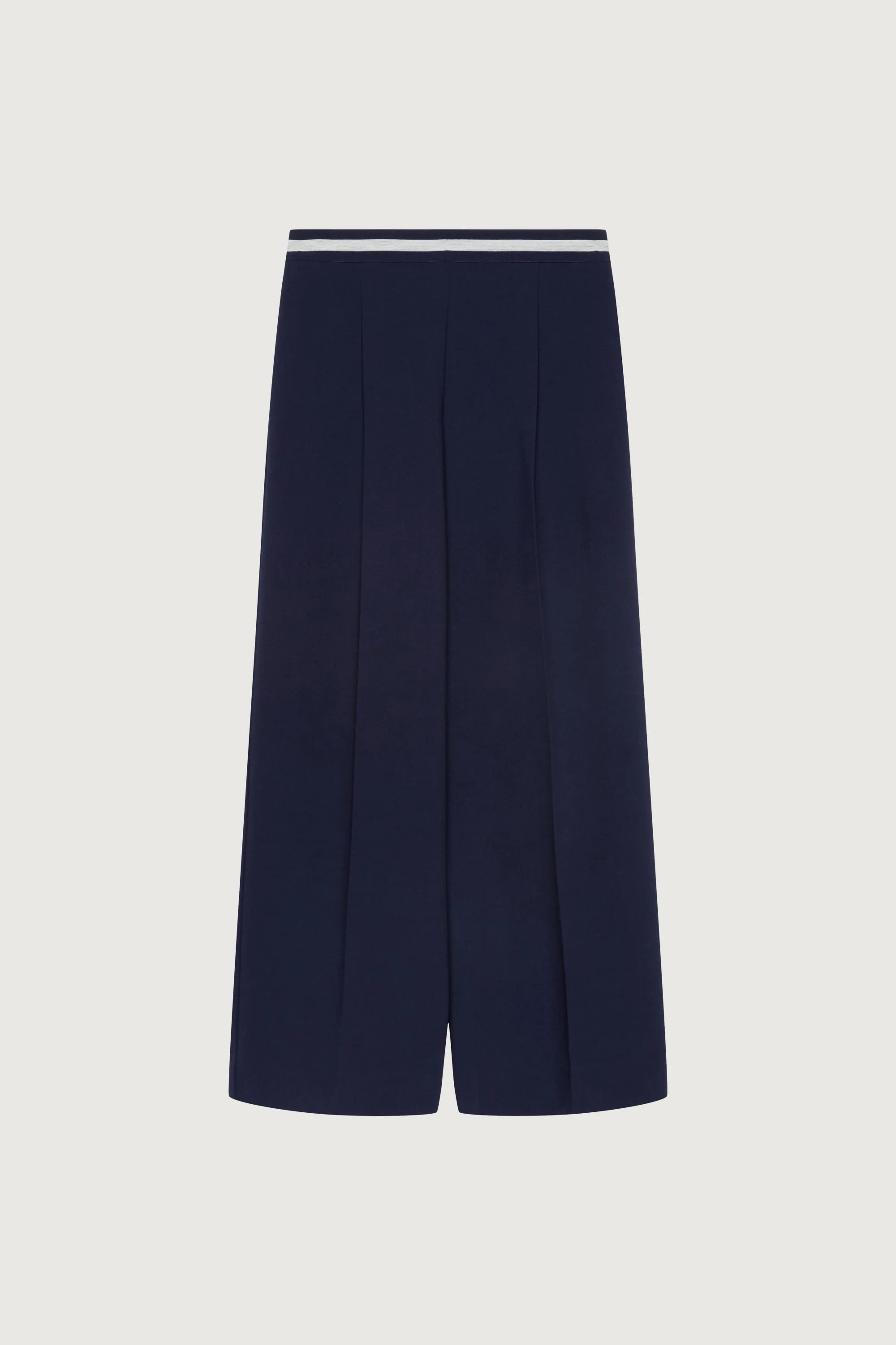STRIPED ELASTICATED WAIST STRAIGHT LEG PANT - Image 4