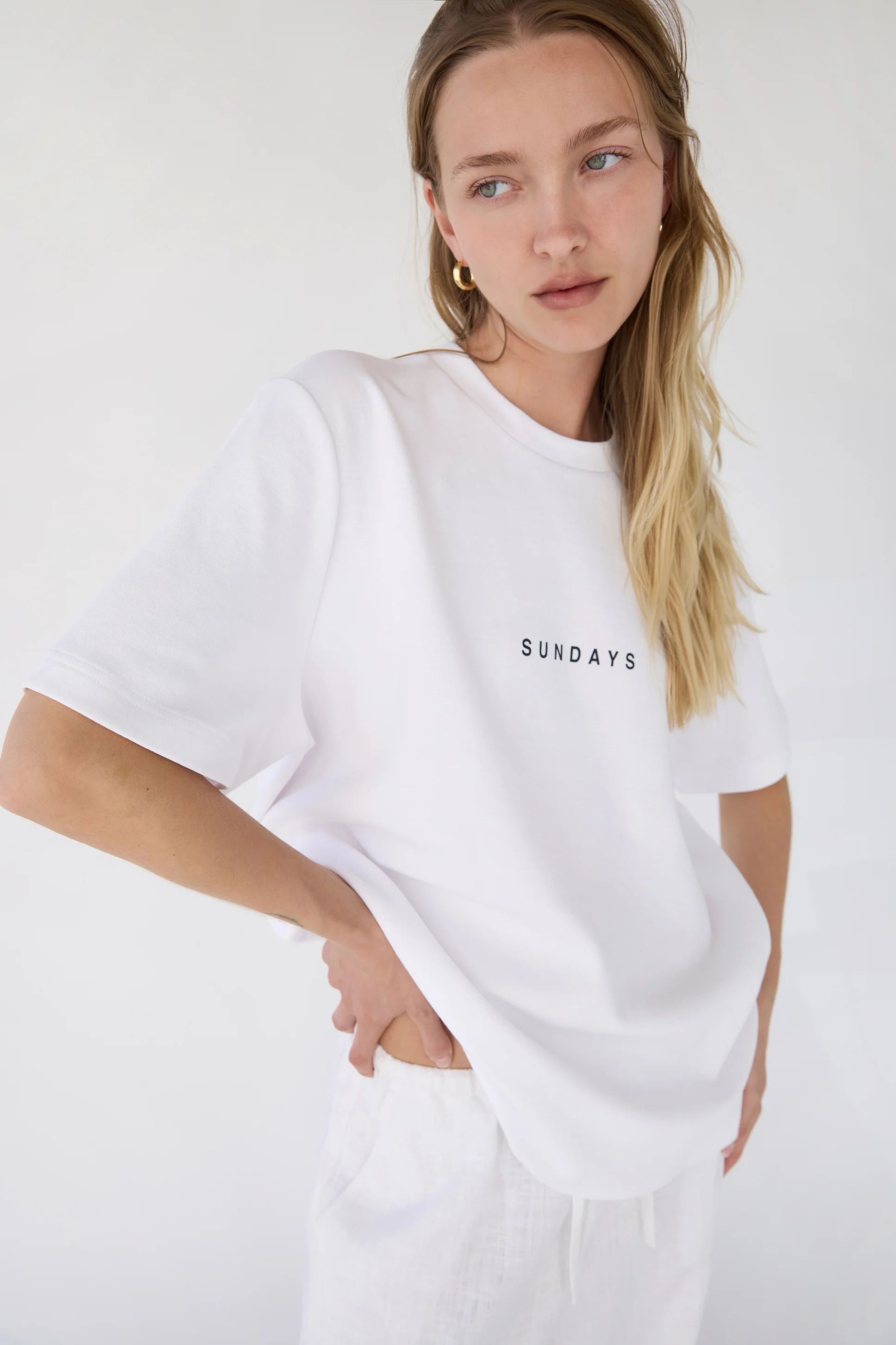 SUNDAY HEAVYWEIGHT CREWNECK T-SHIRT - Image 16