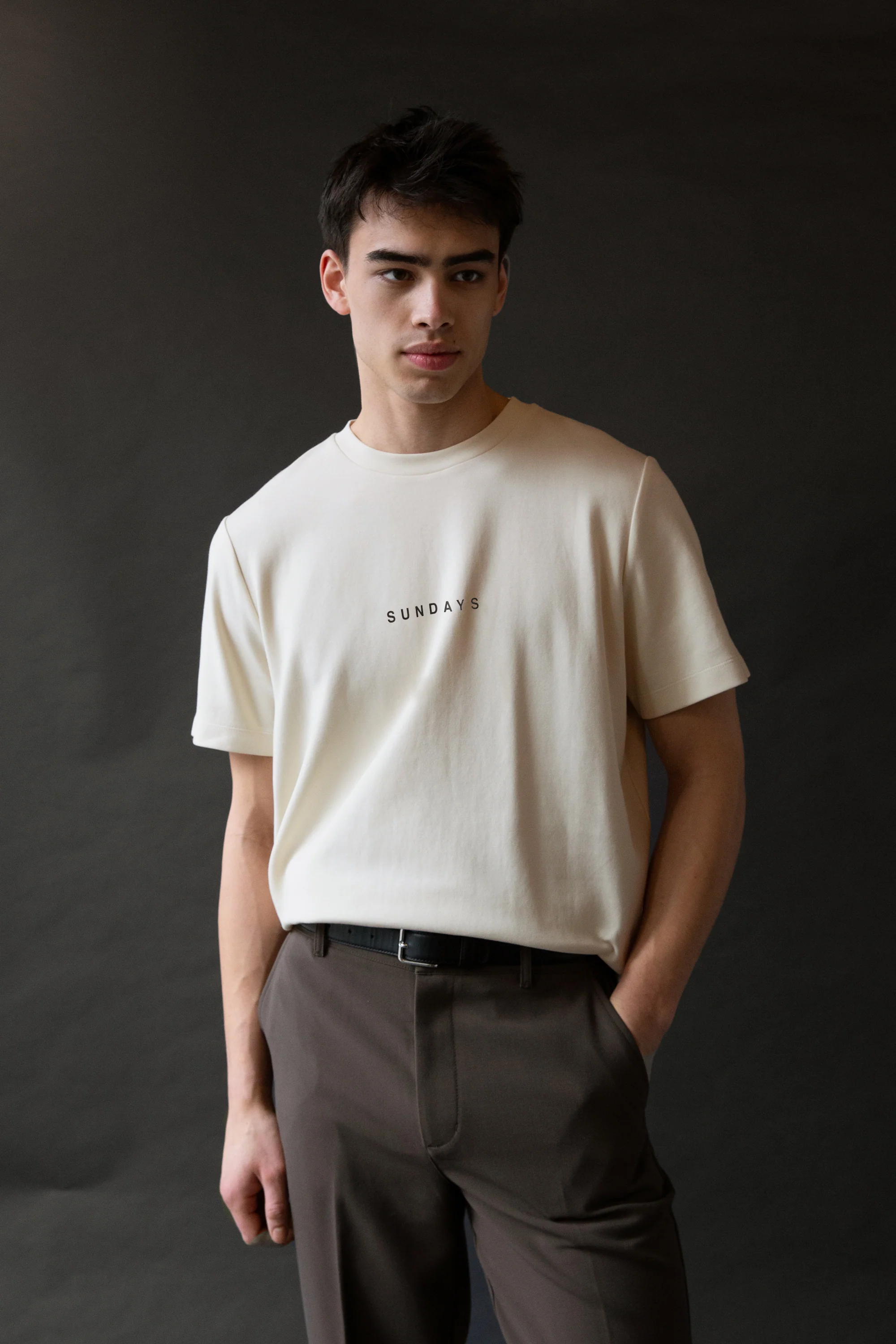 SUNDAY HEAVYWEIGHT CREWNECK T-SHIRT - Image 7