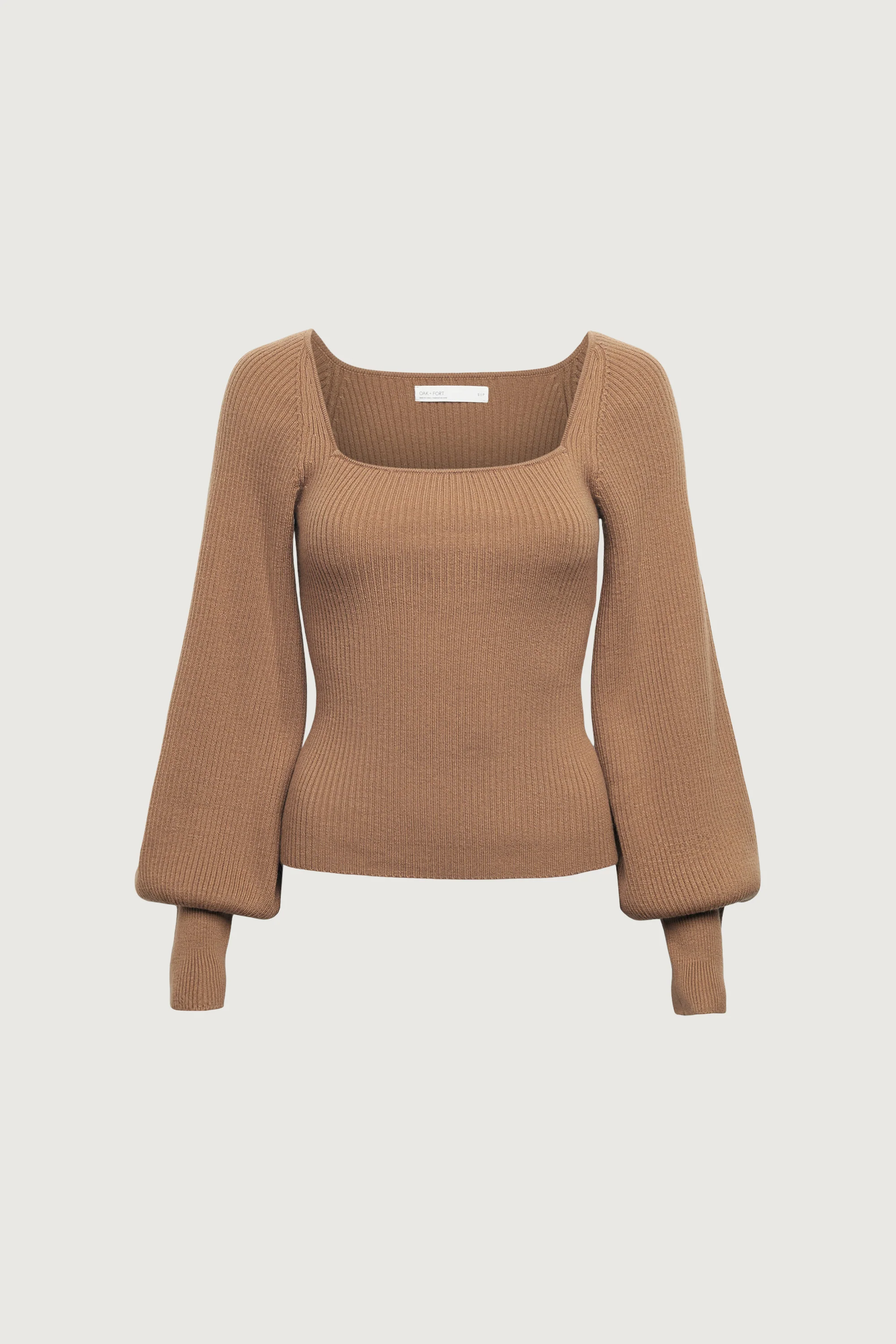 SQUARE NECK SWEATER - Image 5
