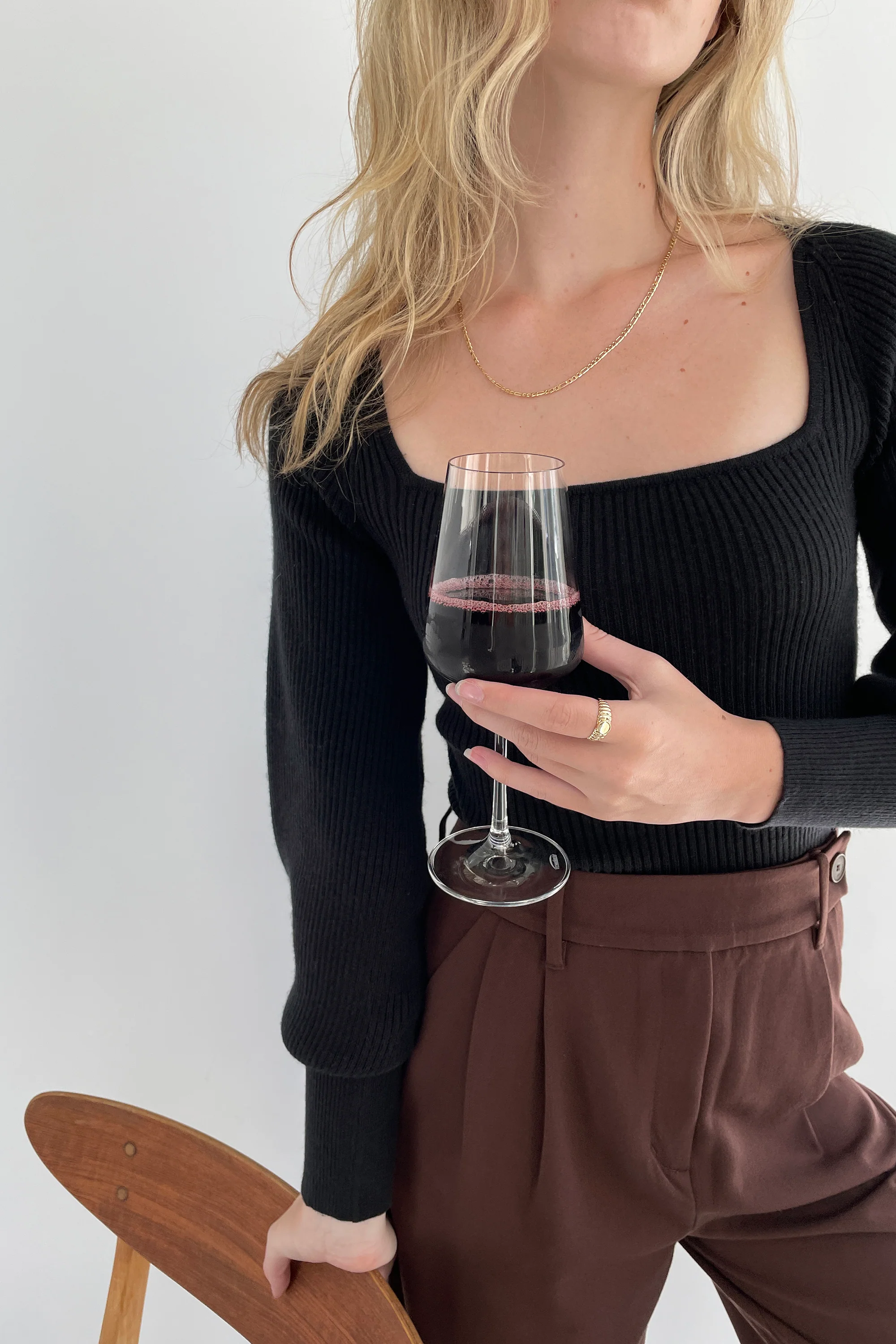 SQUARE NECK SWEATER - Image 6