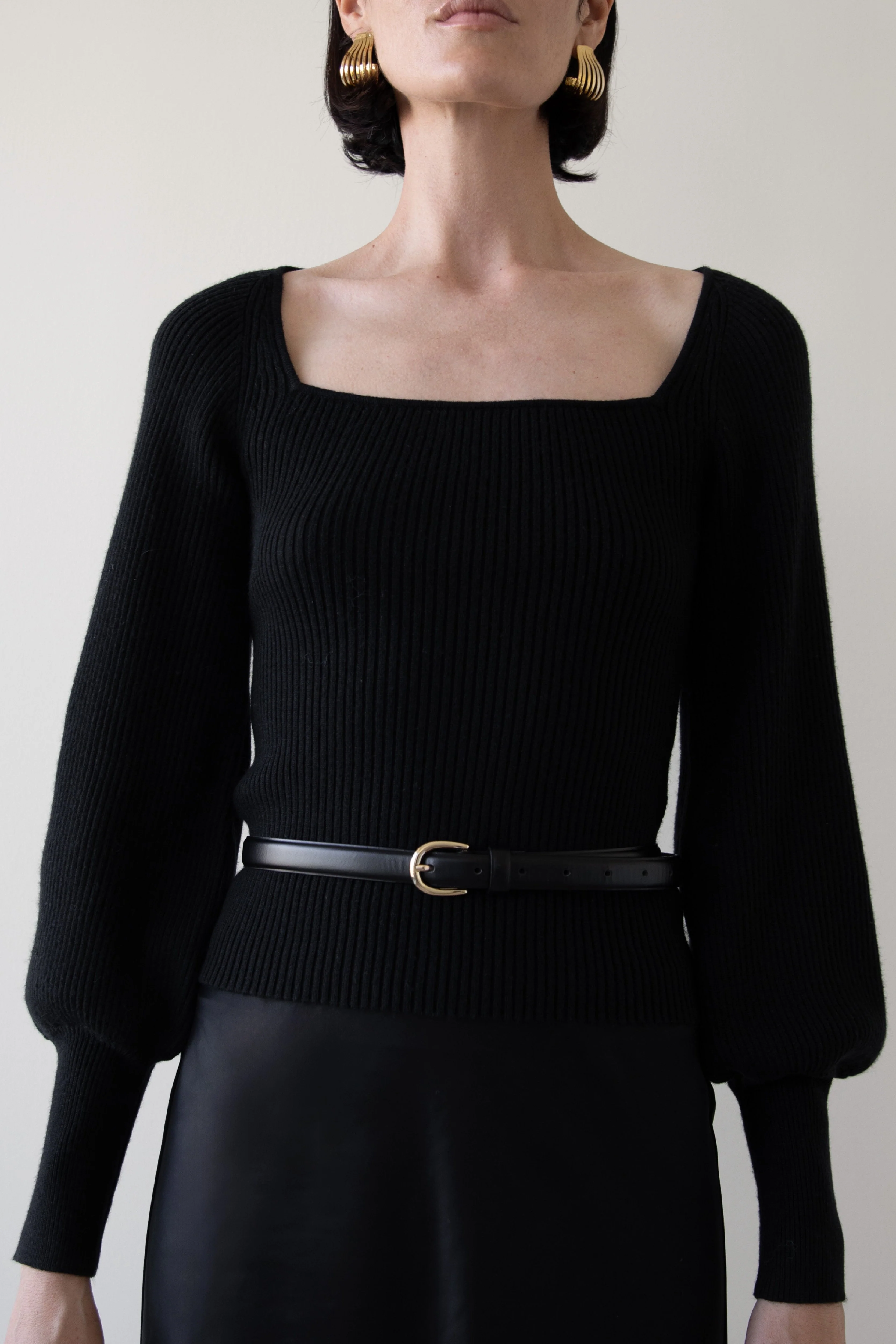 SQUARE NECK SWEATER - Image 8