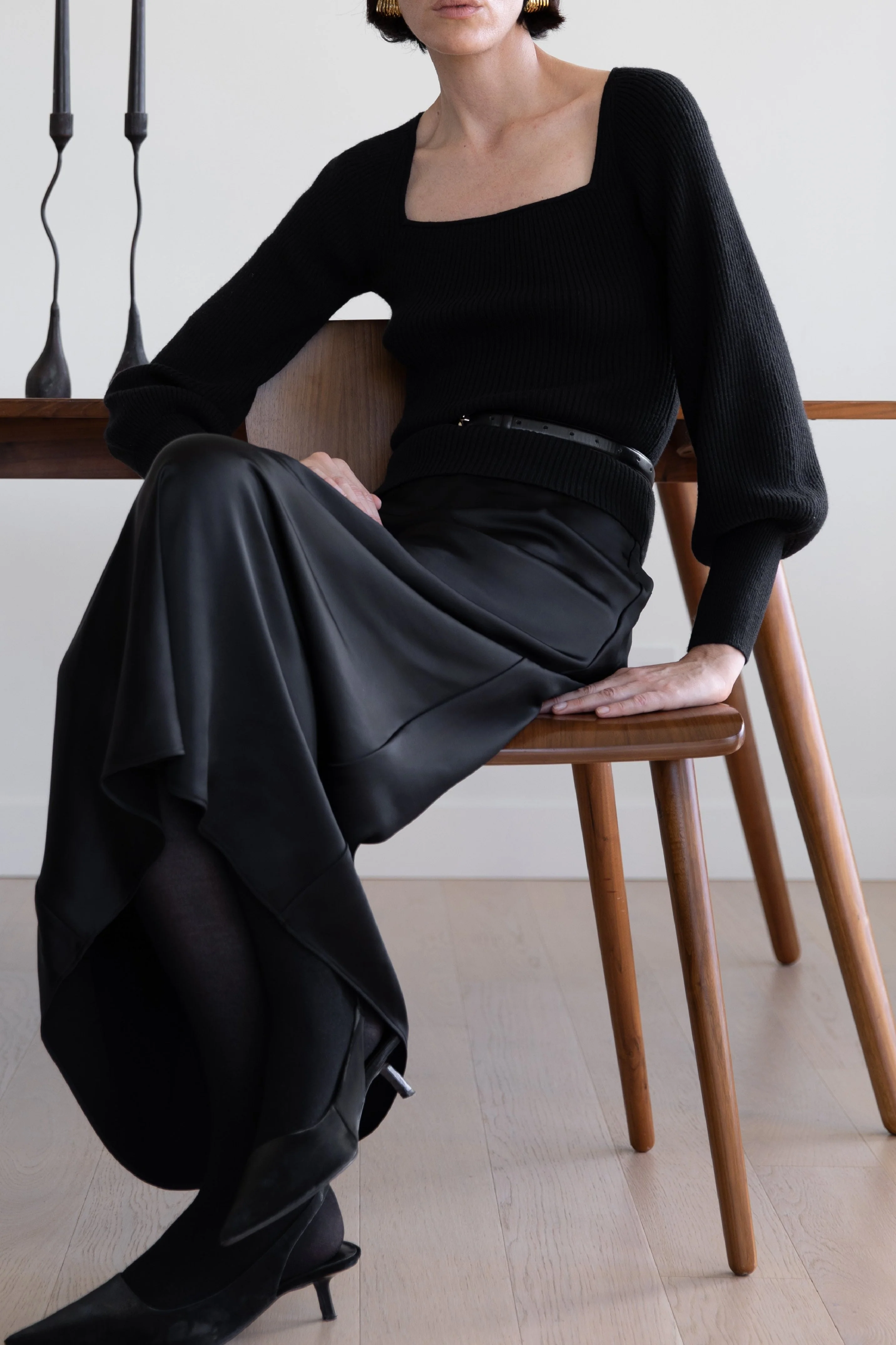 SQUARE NECK SWEATER - Image 9