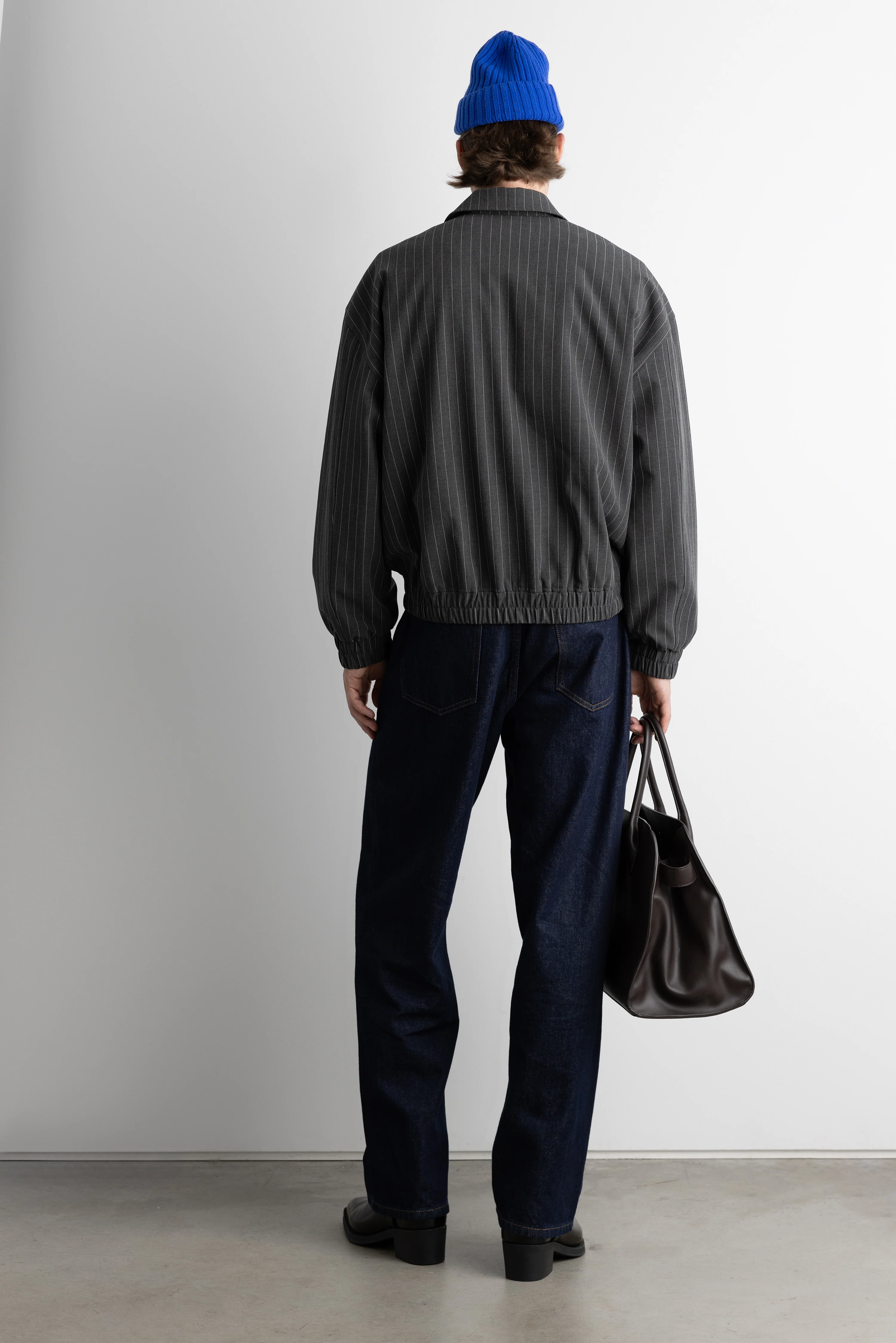 TAILORED QUILTED BOMBER JACKET - Image 4