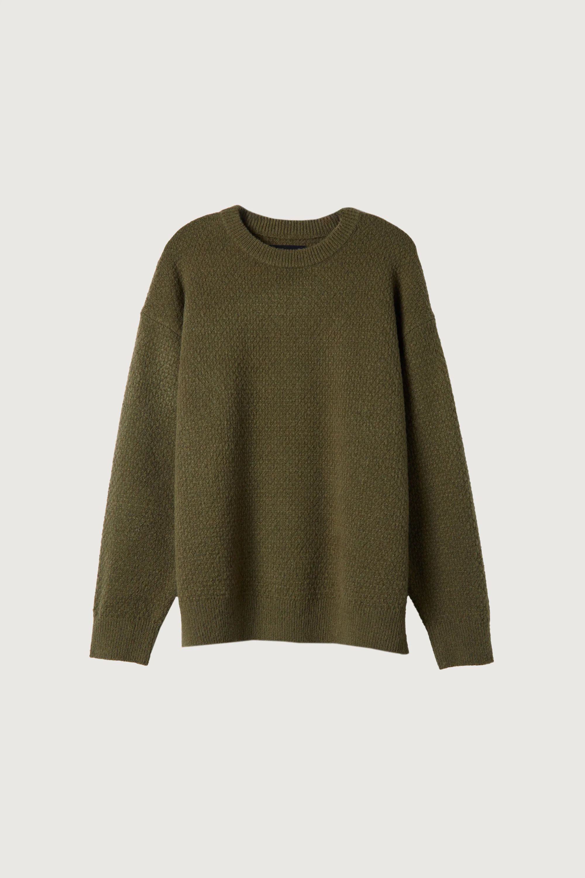 TEXTURED CREWNECK SWEATER - Image 5