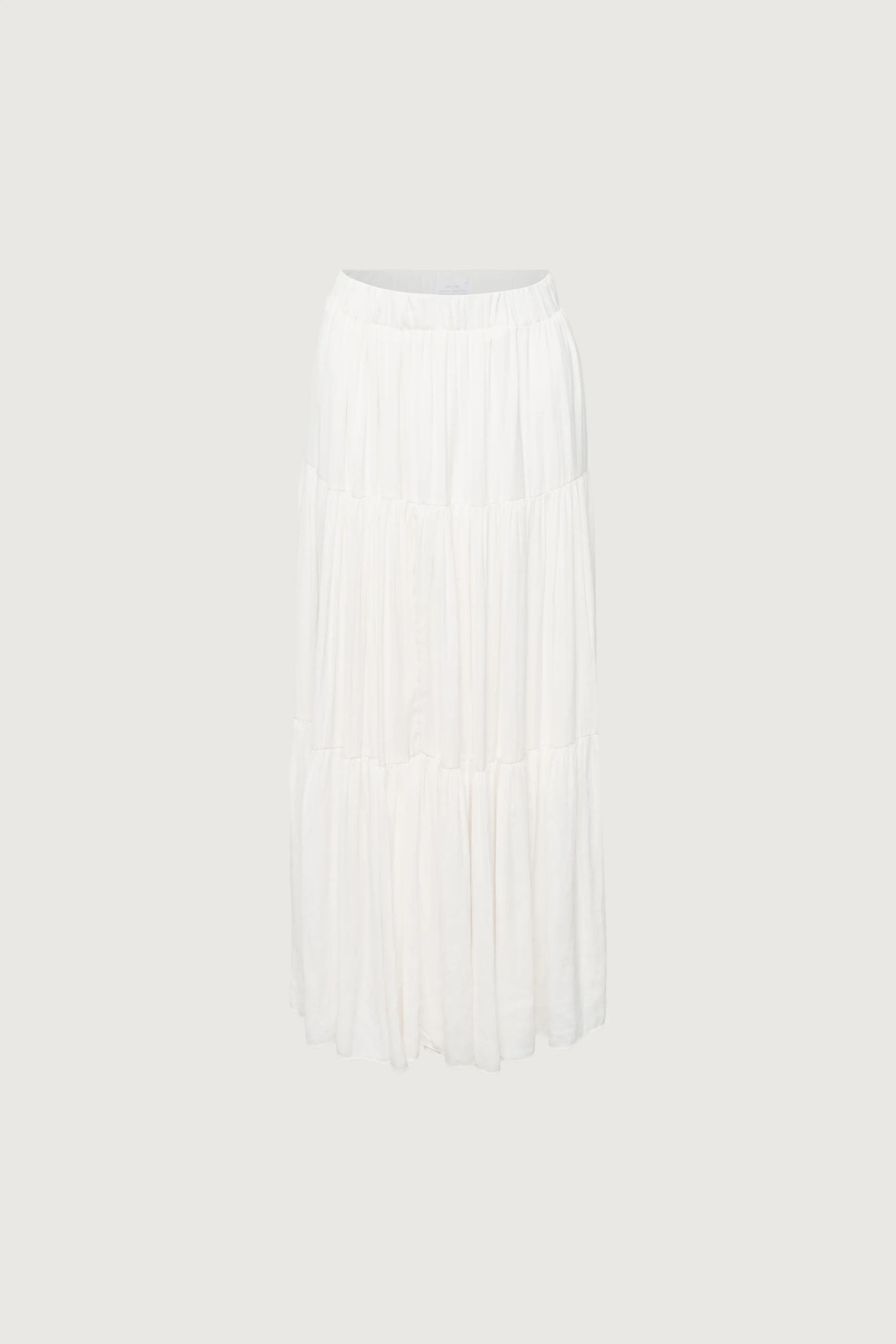 TIERED SKIRT WITH ELASTIC WAISTBAND - Image 7