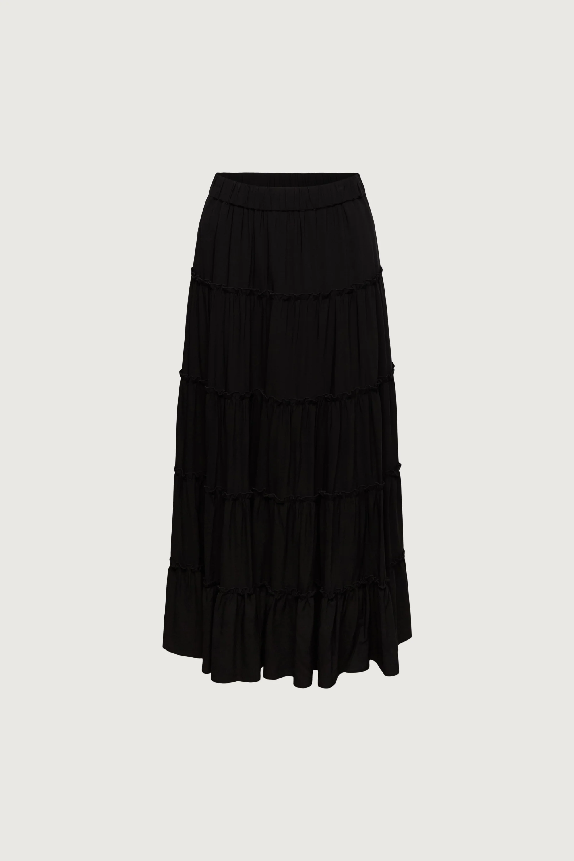 TIERED MIDI SKIRT - Image 6