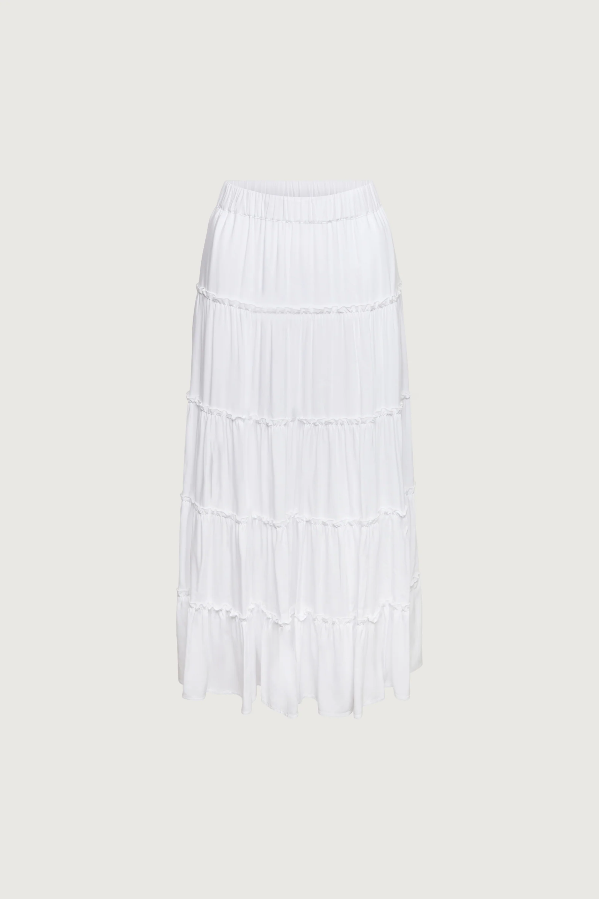TIERED MIDI SKIRT - Image 7