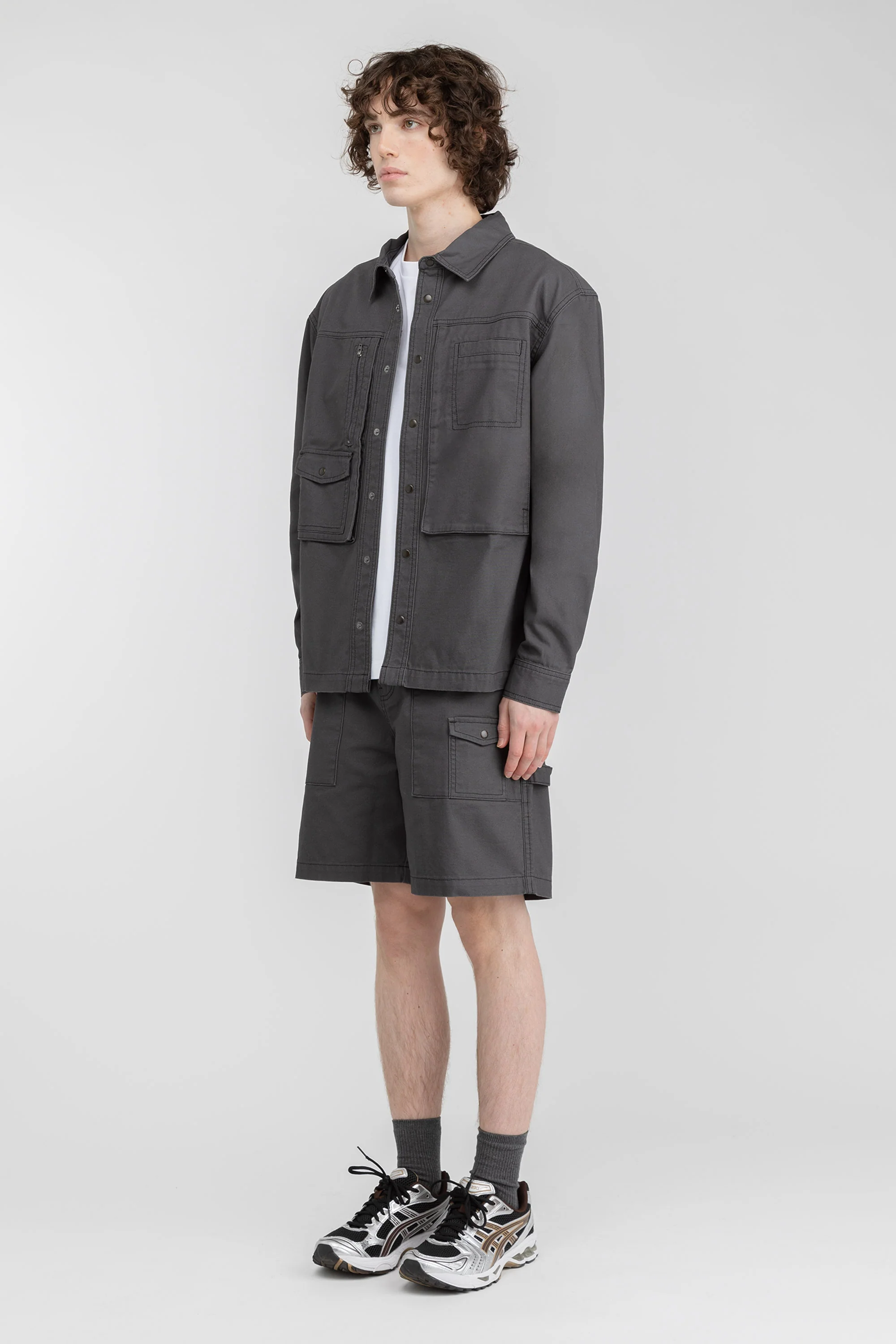 COTTON-TWILL CARGO SHORT - Image 8