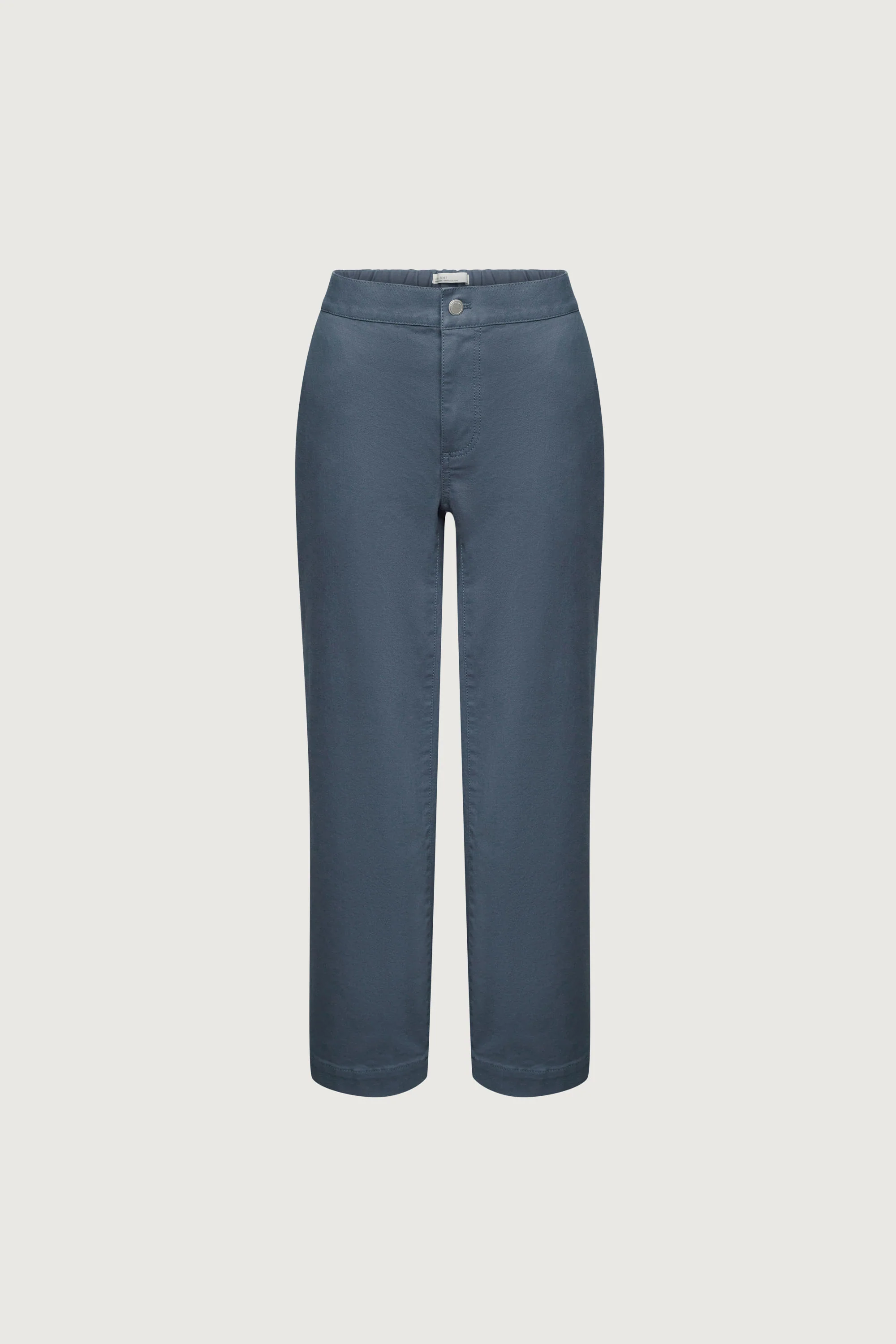 LONG LENGTH TWILL WIDE LEG PANT - Image 14