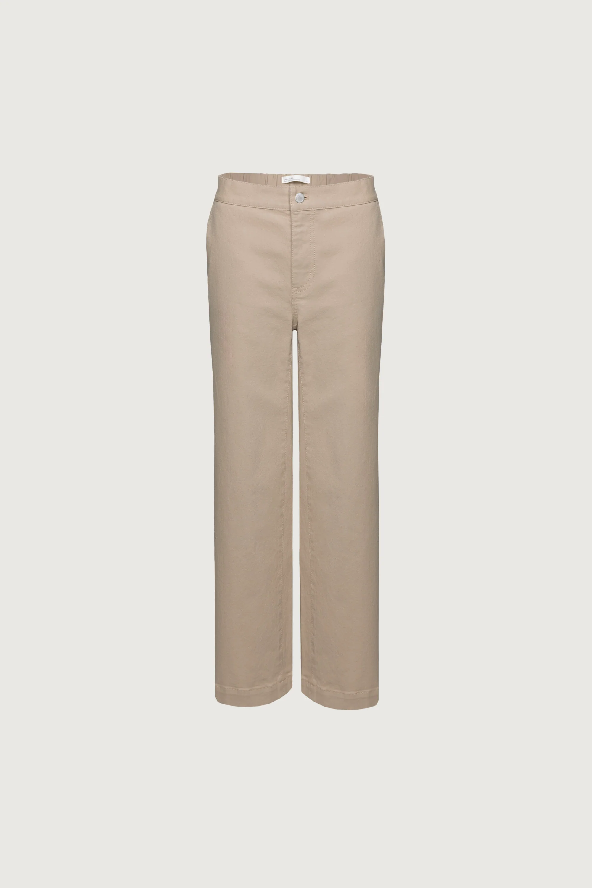 LONG LENGTH TWILL WIDE LEG PANT - Image 15