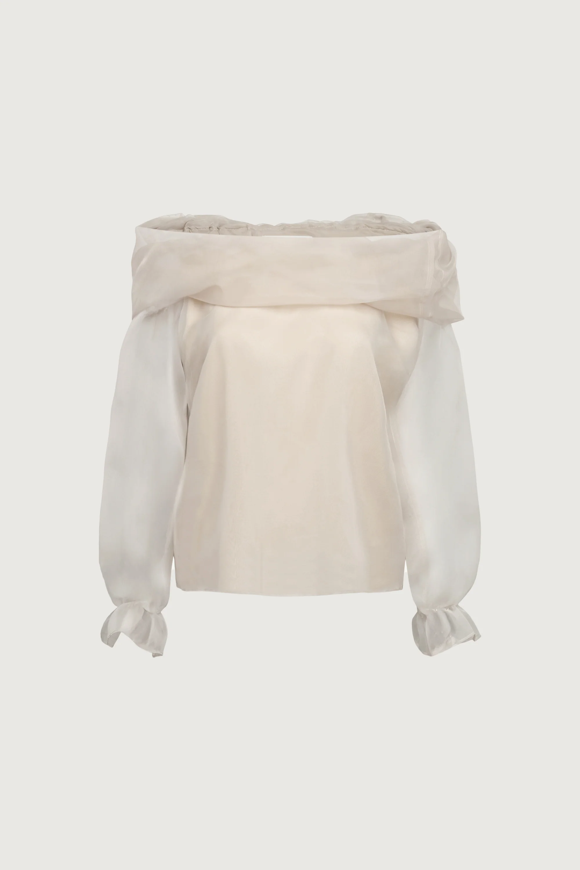SHEER OFF THE SHOULDER TOP - Image 4