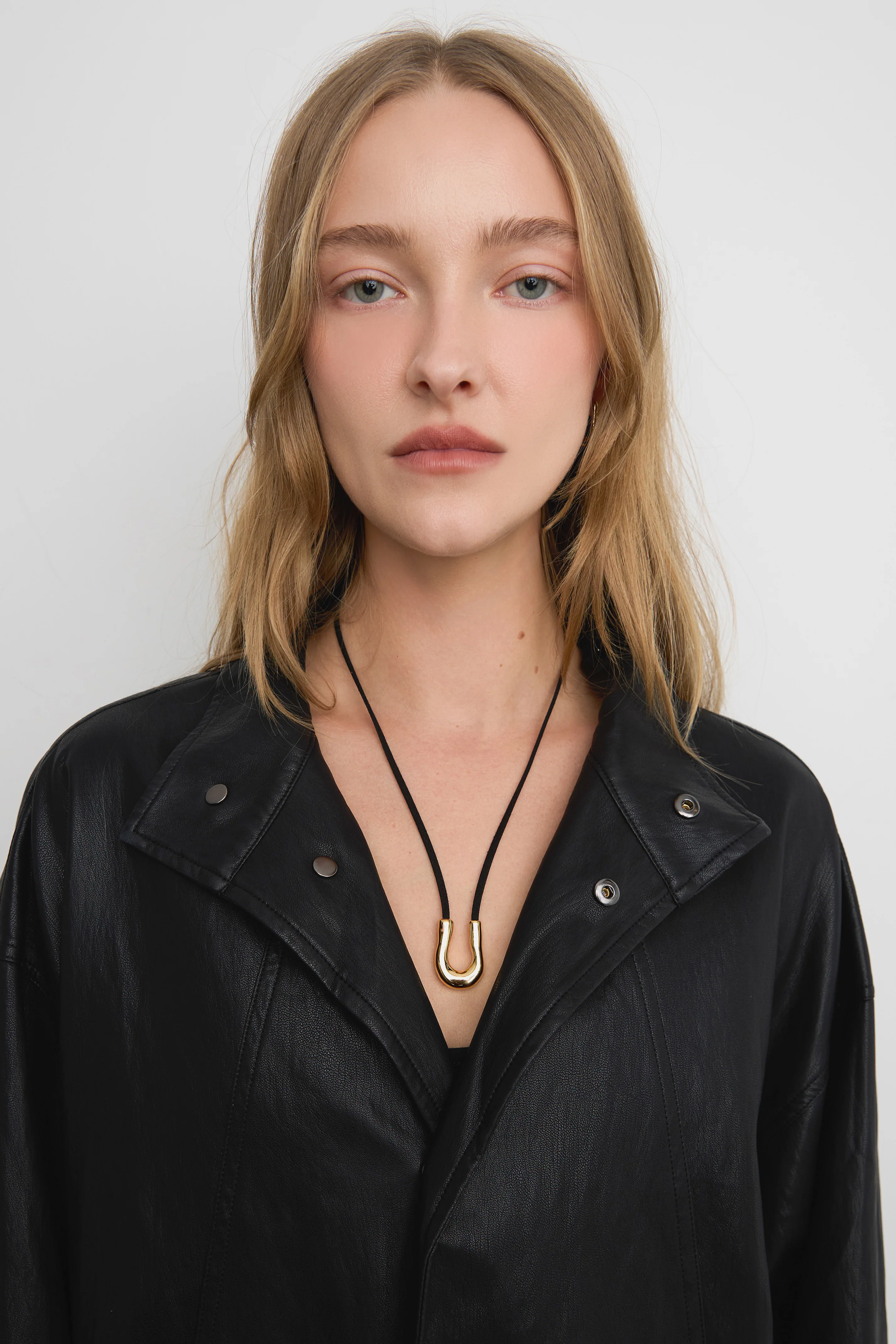 U PENDANT CORD NECKLACE - Image 2
