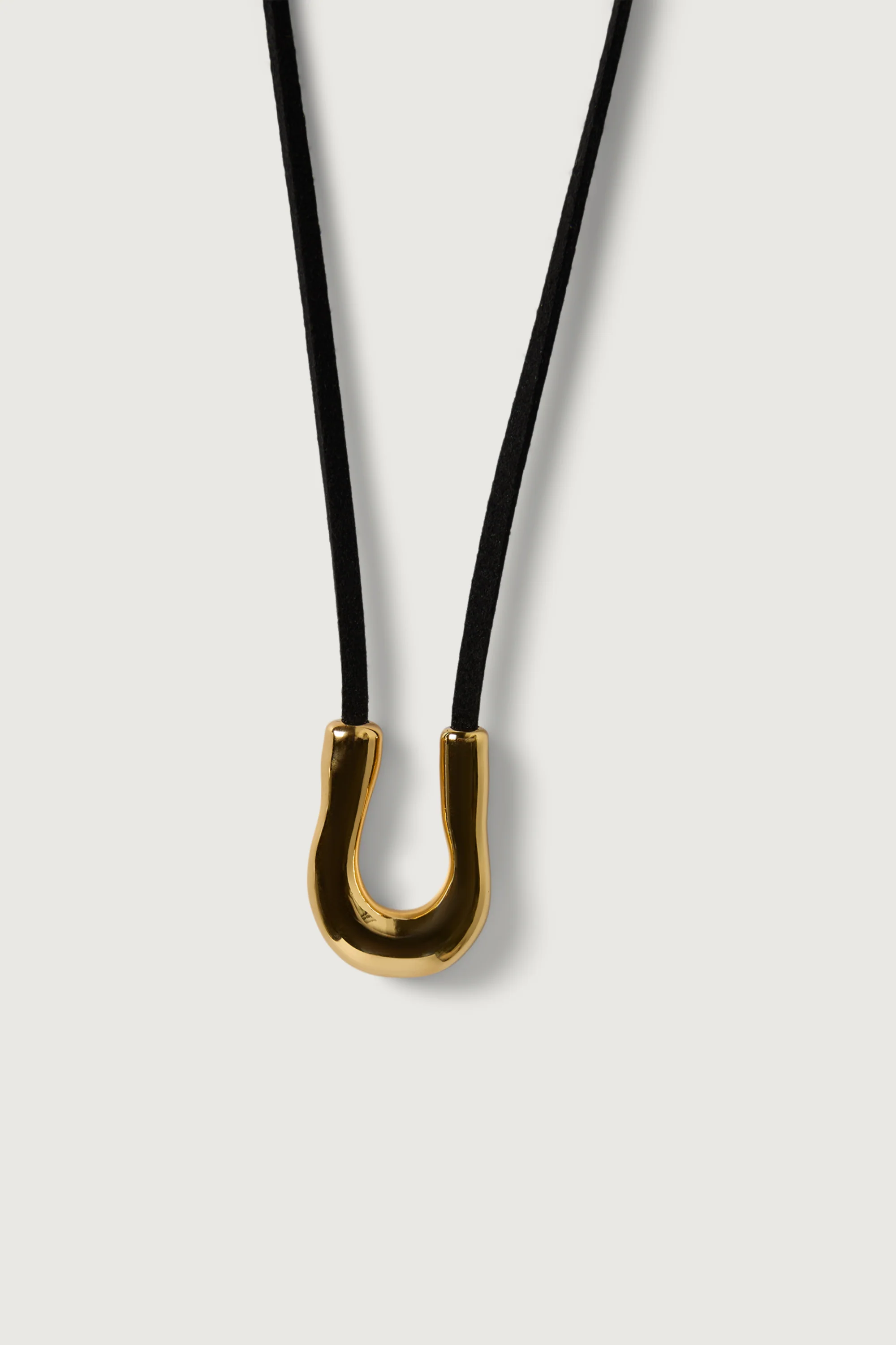 U PENDANT CORD NECKLACE - Image 4