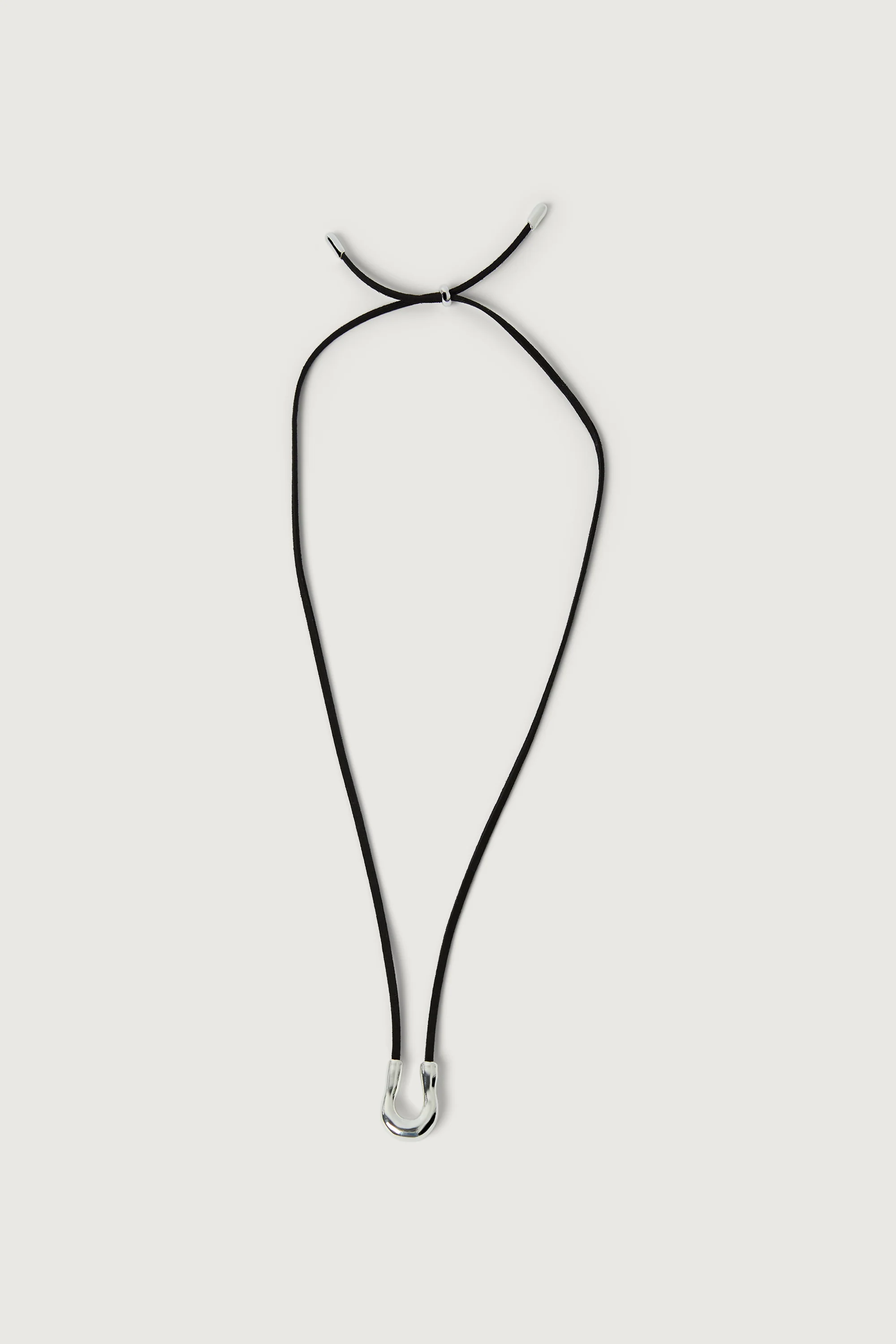 U PENDANT CORD NECKLACE - Image 5
