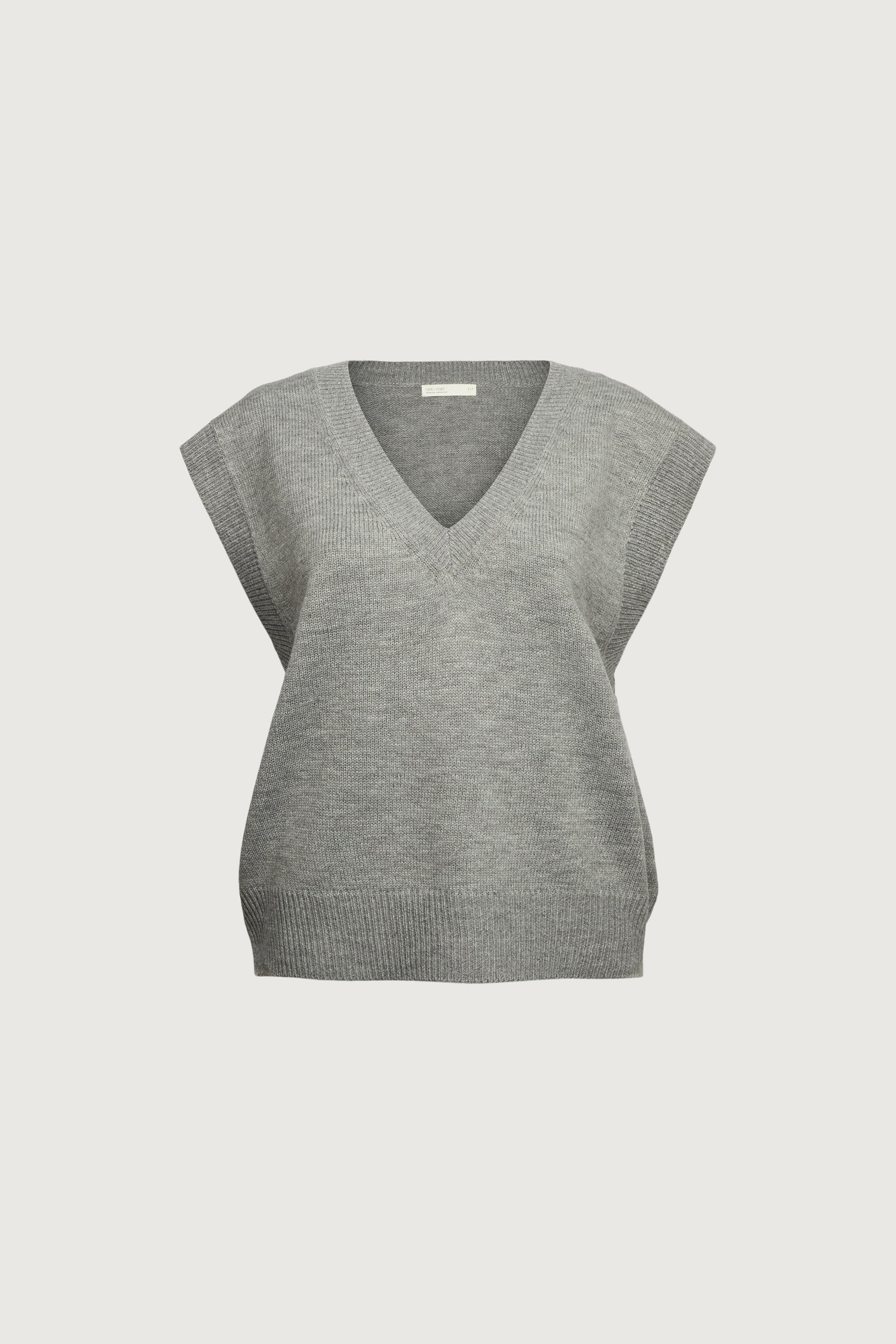V-NECK SWEATER VEST - Image 6