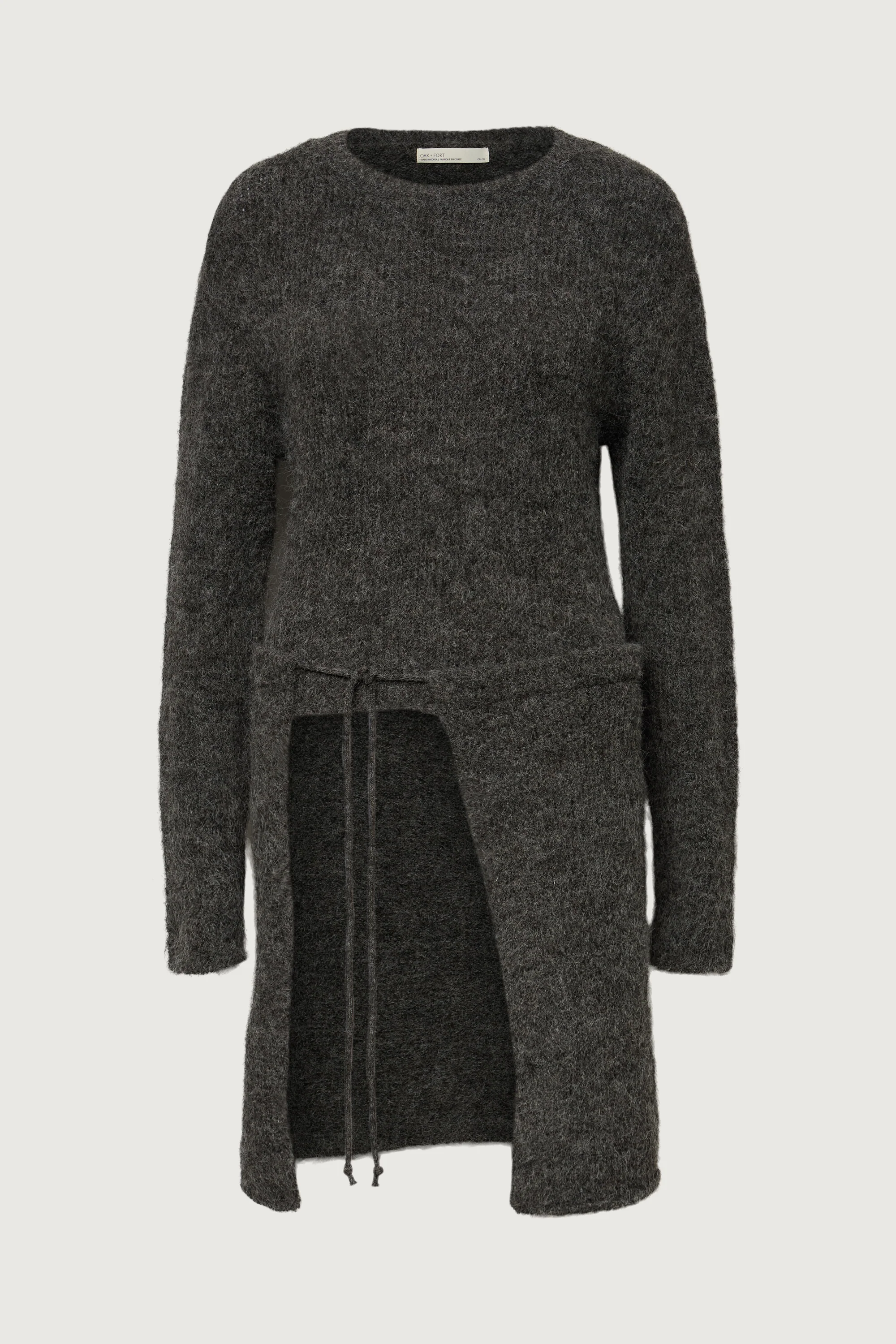 WOOL BLEND SWEATER AND WRAP SKIRT SET - Image 6