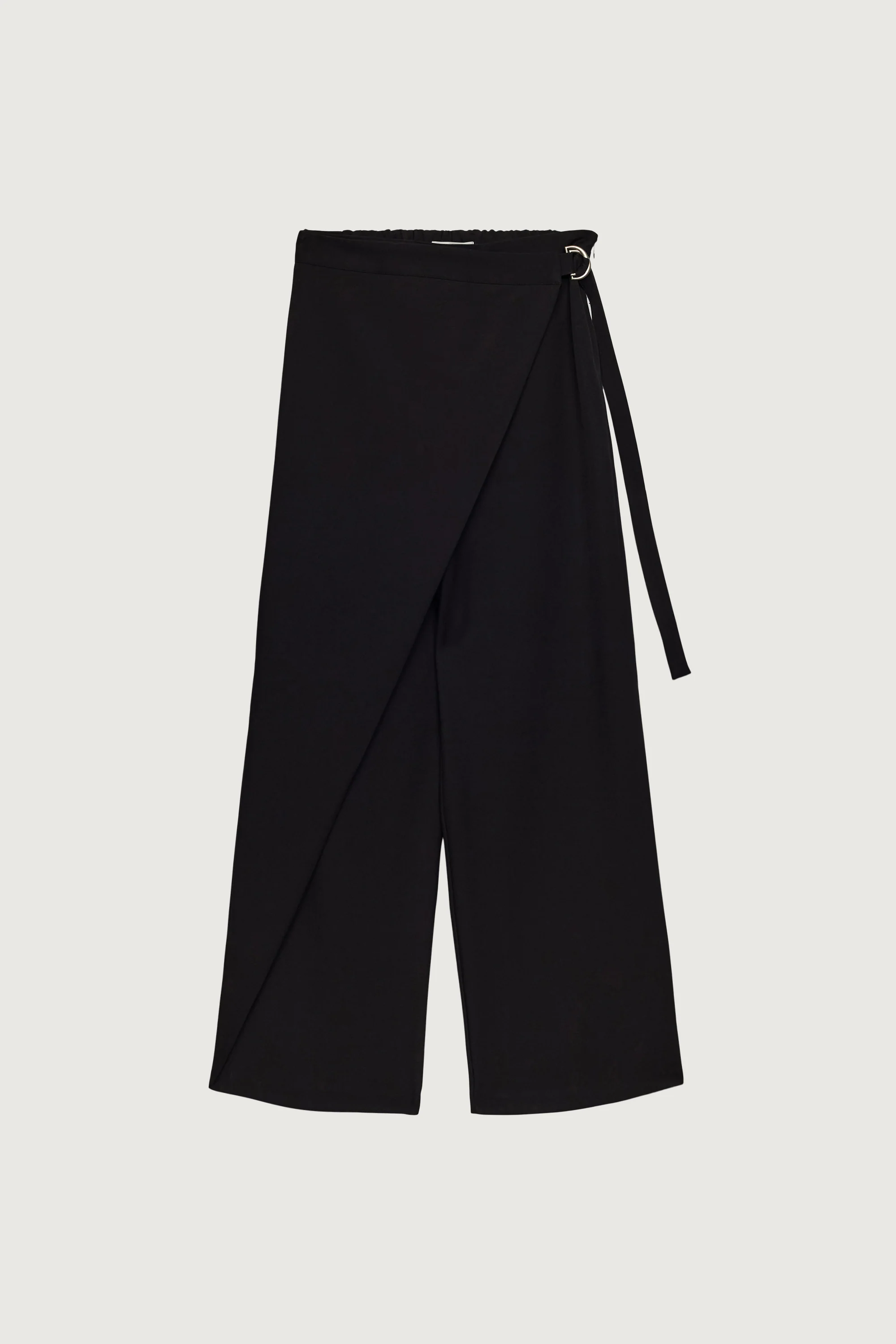 SIDE WRAP STRAIGHT LEG PANTS - Image 11