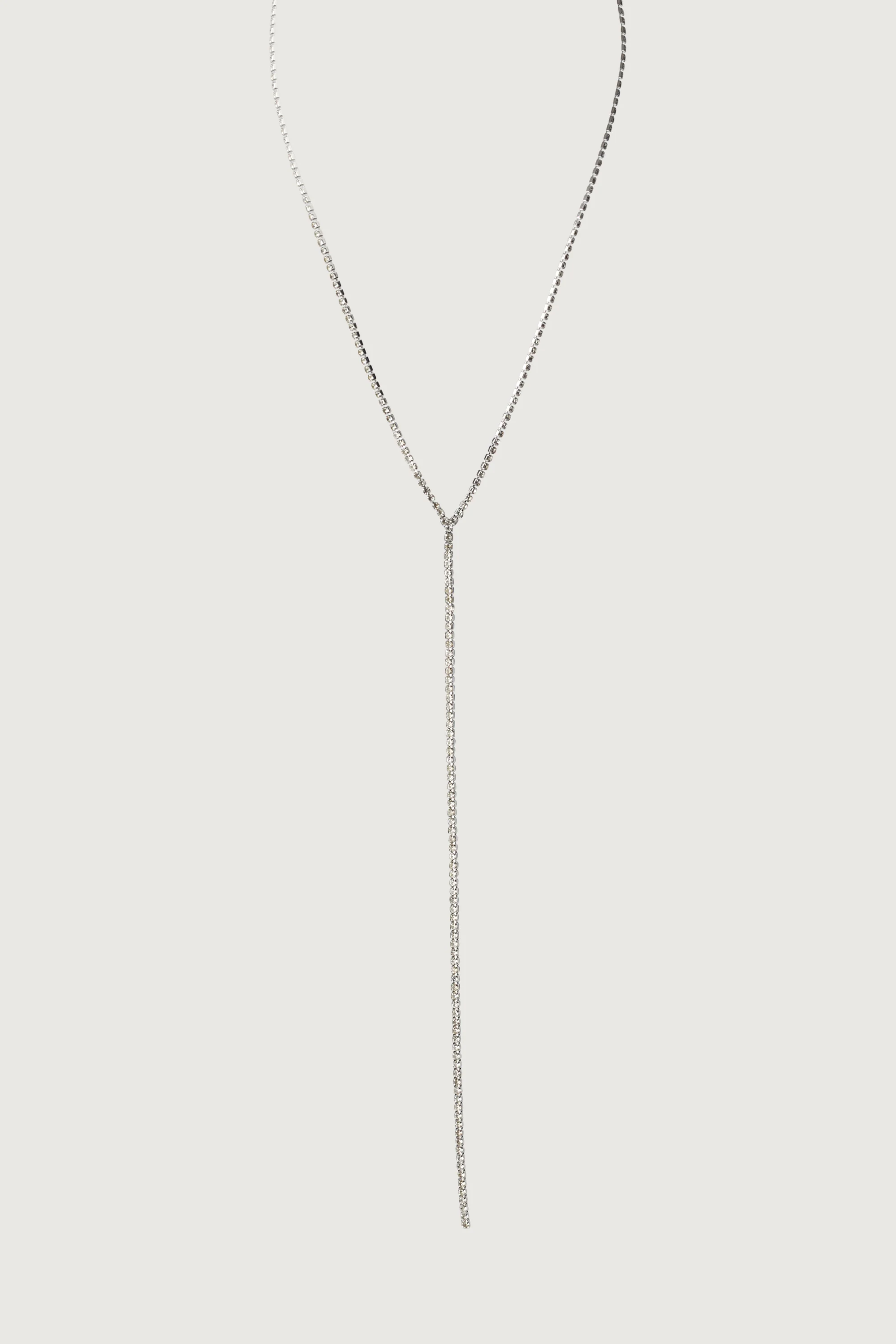 ZIRCONIA LARIAT NECKLACE - Image 3
